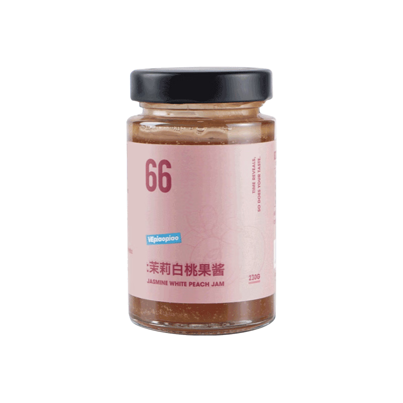 VEpiaopiao茉莉白桃果醬酸奶冰淇淋冰激凌醬果醬