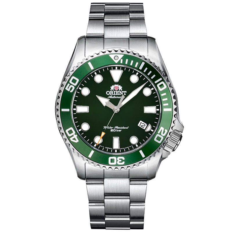 ORIENT����˫ʨ�ֱ���ȫ�Զ���е��200�׷�ˮҹ��Ǳˮ��RA-AC0K02E