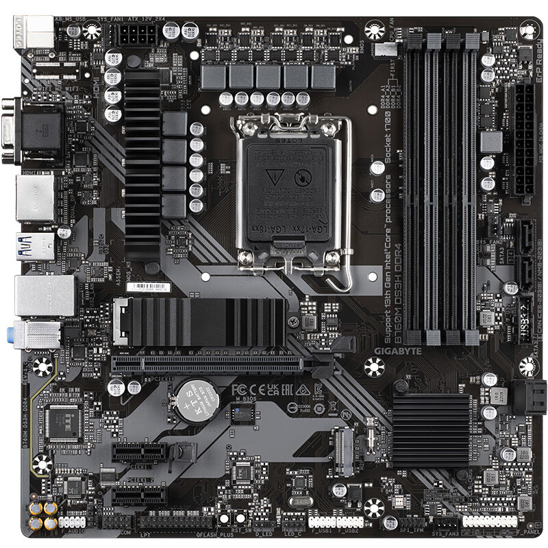 技嘉 超耐久 B760M DS3H DDR4 图 4