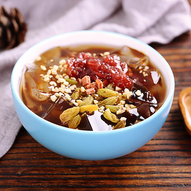 晨臻 凉水井冰粉粉原料整箱40g*100袋 四产冰冰粉配料商用批发 凉水井