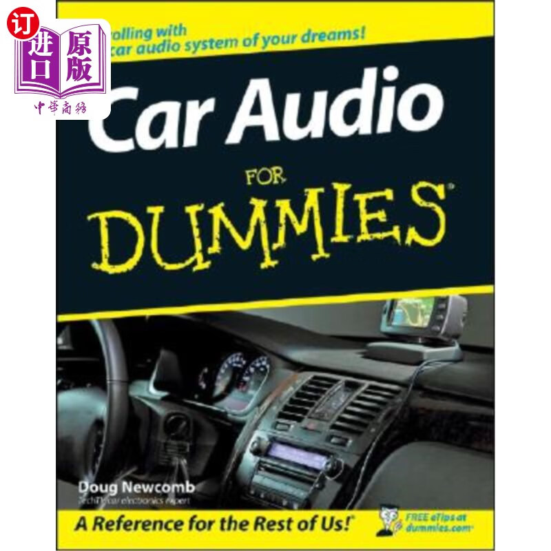 海外直订car audio for dummies 汽车音频傻瓜