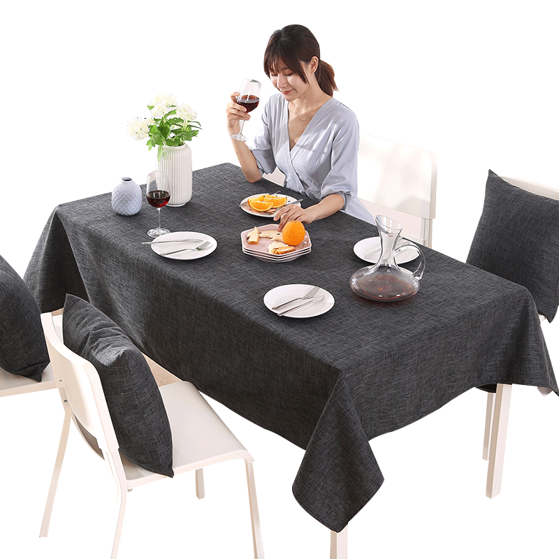 佳佰桌布-简约北欧纯色家用可拆洗加厚餐桌布市场价格走势分析