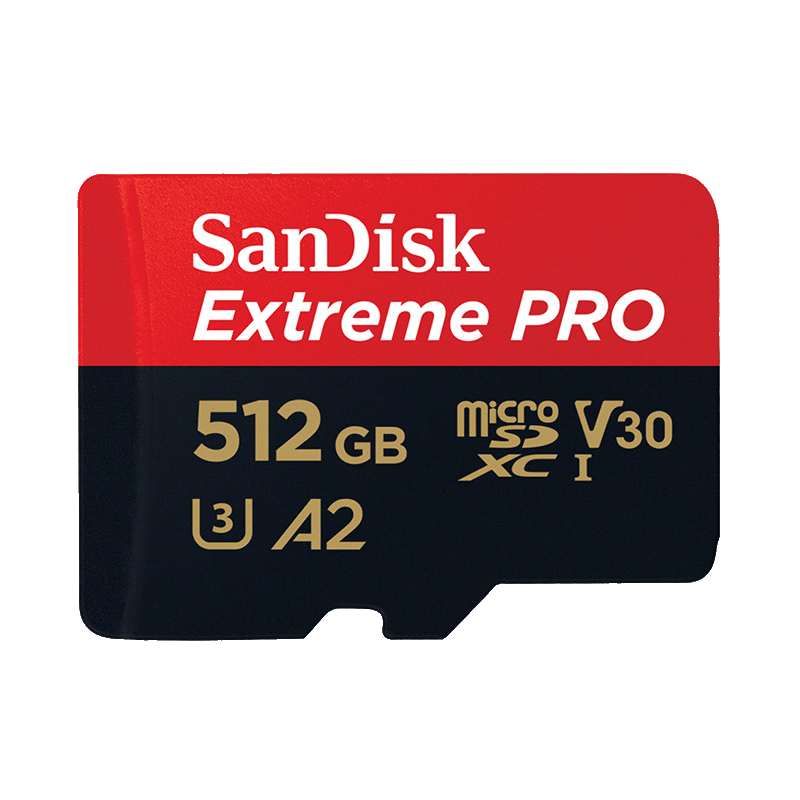 閃迪內(nèi)存卡手機TF存儲卡microSD小卡Switch手機電腦擴展tf記錄儀游戲機儲存卡 512G（A2級 200M/s）
