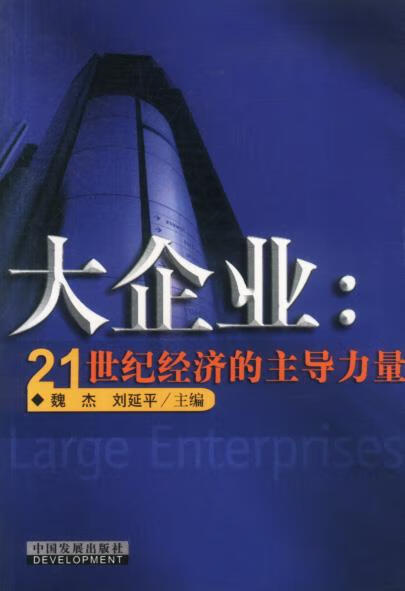 大企业:21世纪经济的主导力量 魏杰,刘延平 主编【正版书】