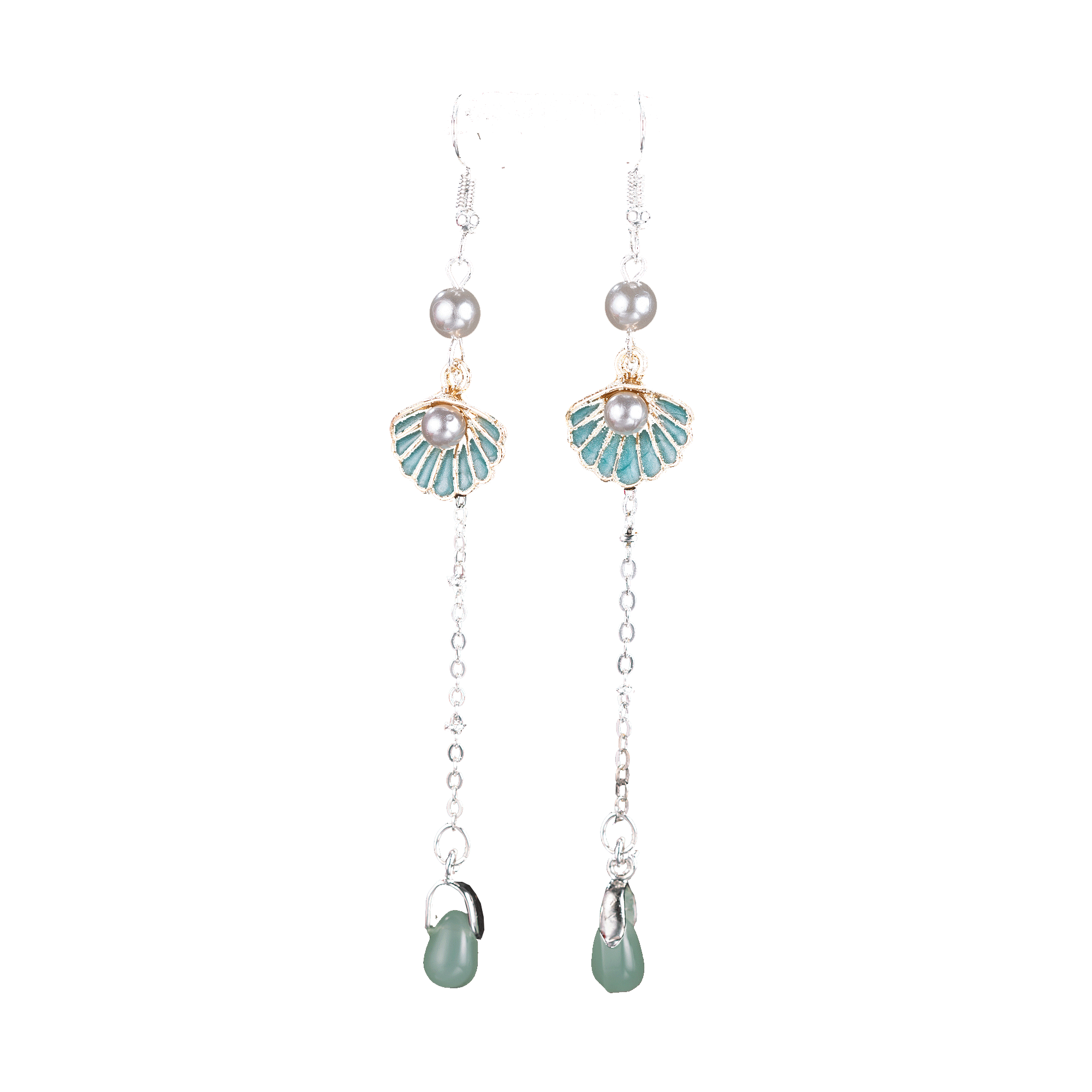 配汉服的耳环少女超仙复古宫廷无耳洞流苏耳坠古风耳夹古典中国风