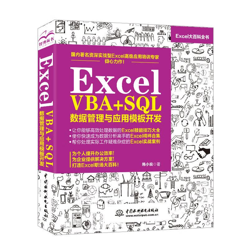 Excel VBA+SQL 数据管理与应用模板开发 wps office教程excel教程教材书籍excel数据处理与分析函数公式power bi电脑书mysql必知必会excel home