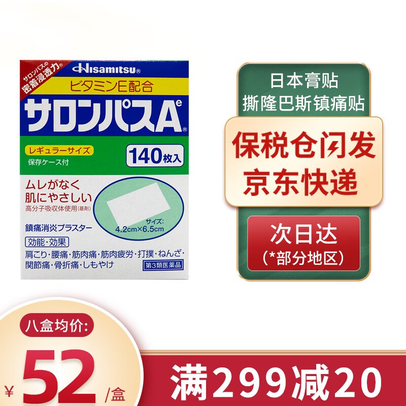 撒隆巴斯品牌海外风湿骨外伤用药价格趋势及评测