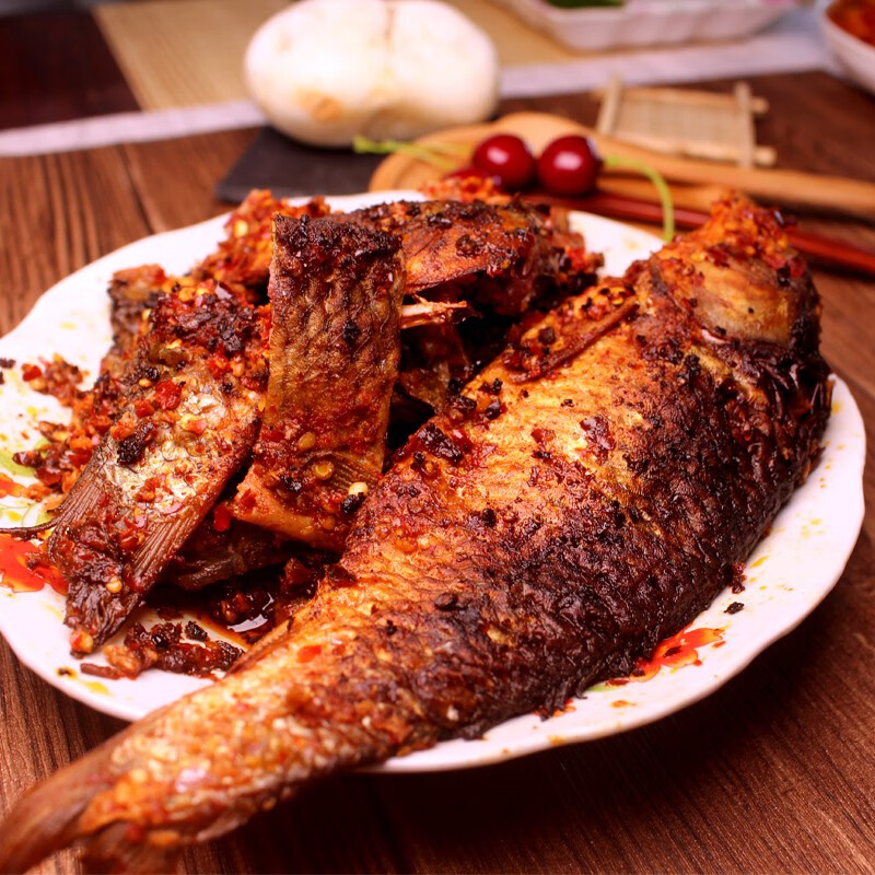 鲜太公贵州特产黎平稻花鱼 农家酸鱼 禾花鱼 鲤鱼腌鱼咸鱼 海鲜水产