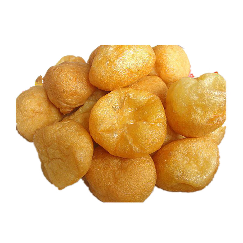 虎钢馋江西特产赣南鱼饼鱼脯500g 鱼球火锅料原味鱼丸食品2件起