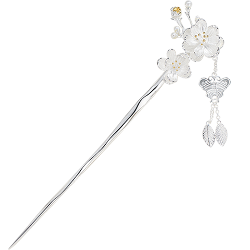 奇美拉发簪价格趋势,古风梅花流苏造型精美,品质可靠口碑佳