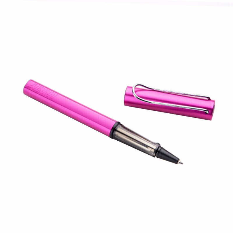 凌美（LAMY）签字笔宝珠笔 圆珠笔 生日节日礼物学生成人练字文具 德国进口 恒星系列 缪斯粉 黑色笔芯0.7mm