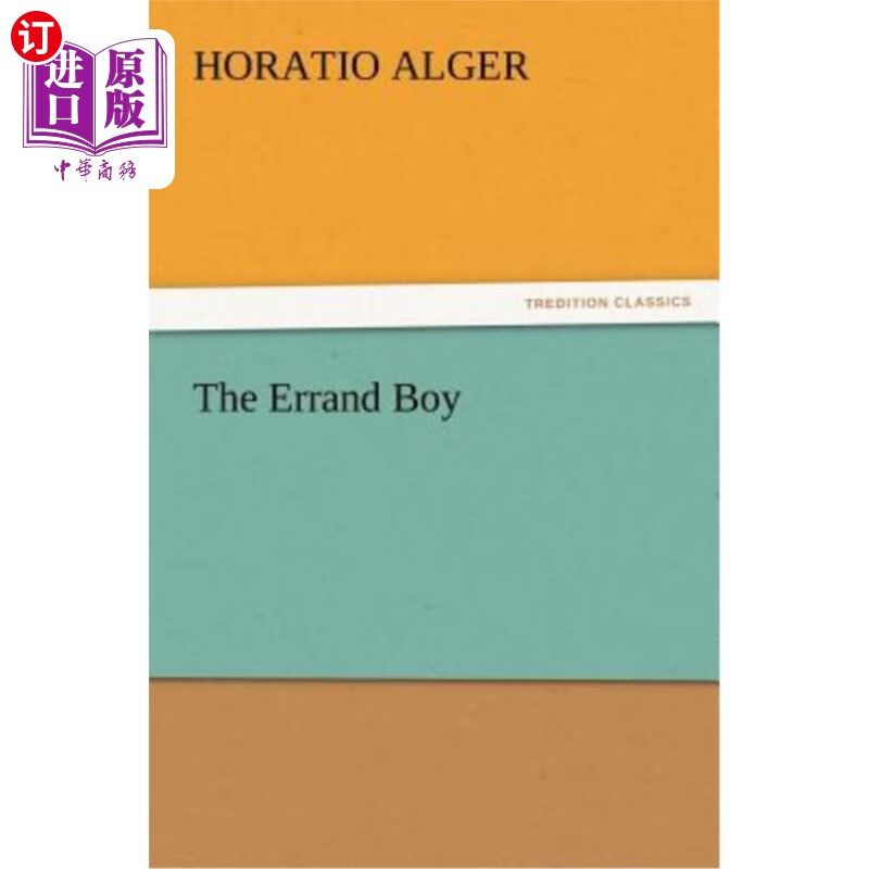 海外直订the errand boy 差事的男孩