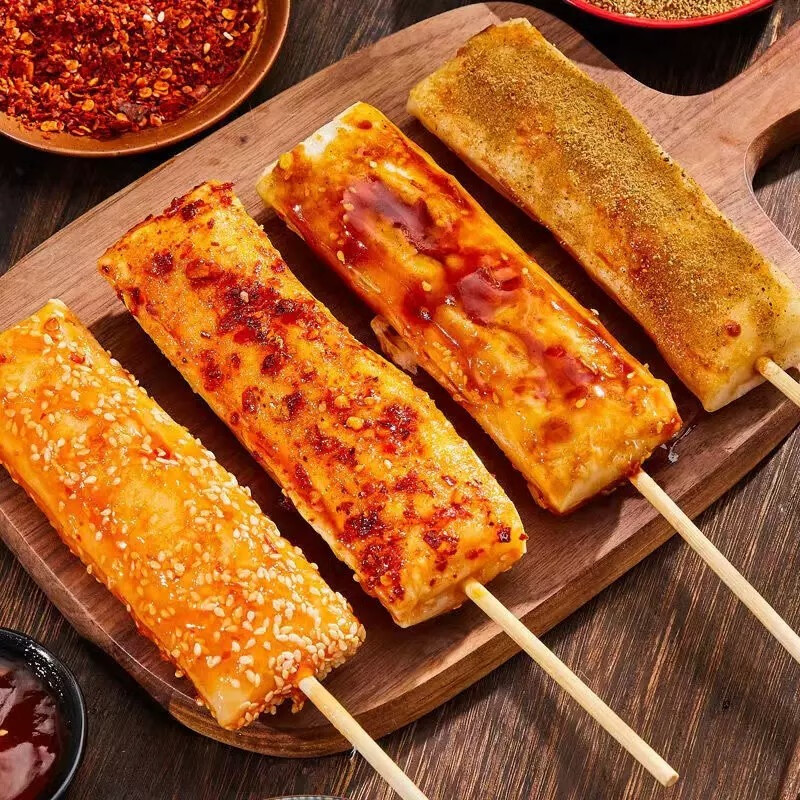 菲瑟丝网红脆皮年糕韩式年糕条煎烤炸速食品年糕烧烤半成品年糕条
