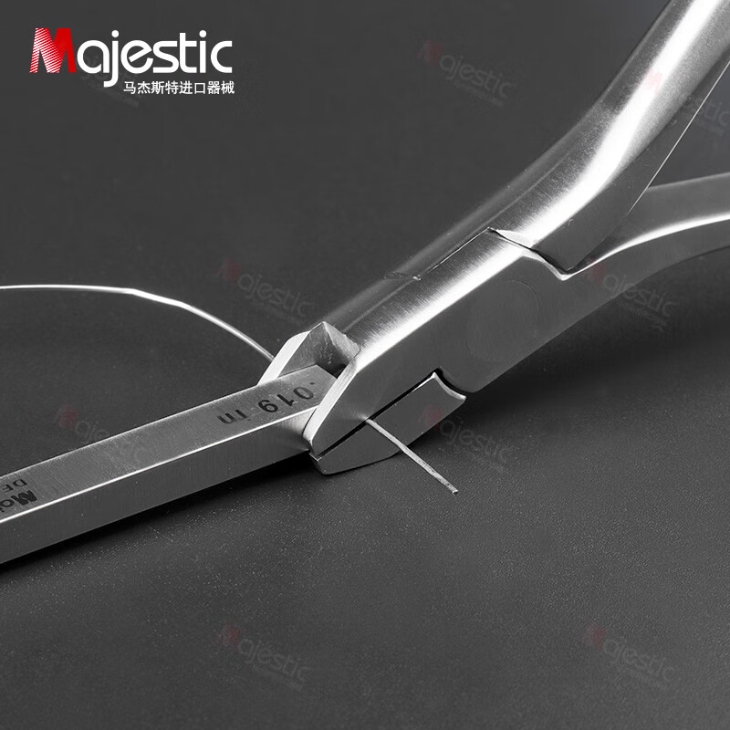 牙科正畸钳 转矩钳双头转矩杆 方丝弓成形弯制钳