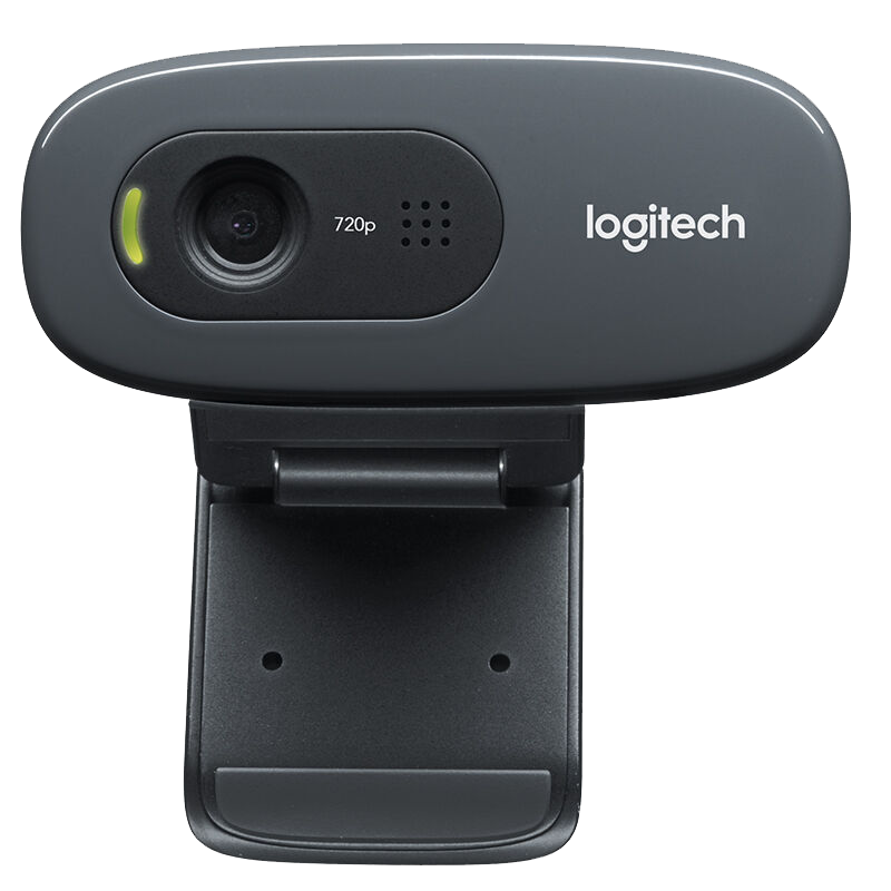 罗技（Logitech） C270i高清摄像头 USB电脑笔记本台式机视频会议直播摄像头带麦克风网课 电视视频网课摄像头黑灰色 99元