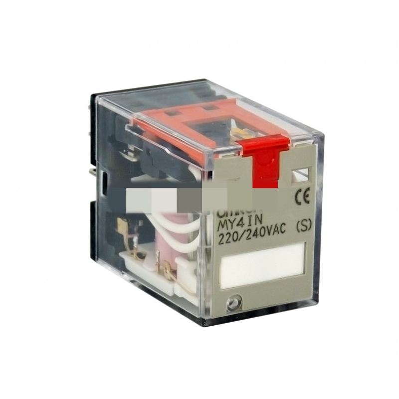 原产小型中间继电器电磁式 my4in ac220v 四开四闭