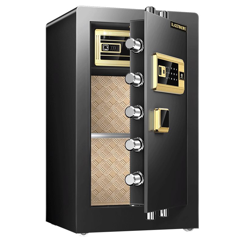 保险柜/箱选购指南：为您推荐黑石品牌的家用小型指纹密码单开门保险箱|有什么软件可以看保险柜箱历史价格