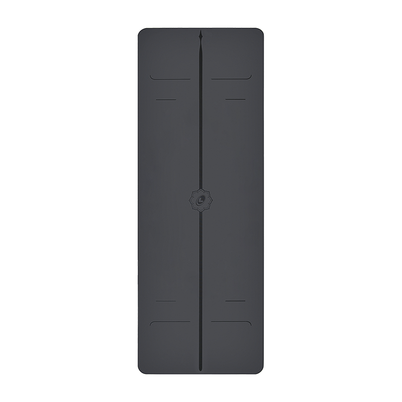 liforme瑜伽墊女吸汗防滑加寬加長(zhǎng)加厚土豪墊天然橡膠運(yùn)動(dòng)墊初學(xué)者健身墊 精進(jìn)版灰色 4mm厚度