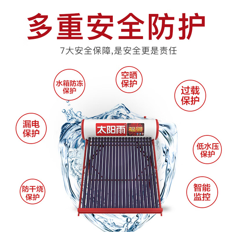 太阳雨A无电系列太阳能热水器靠谱吗?使用反馈如何