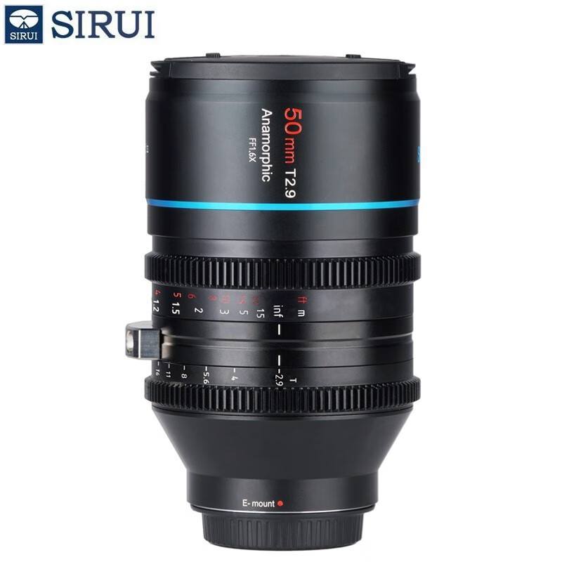 思锐 35mm/50mm/75mm/100mm/135mm t2.9大光圈全画幅1.6x电影镜头 50m