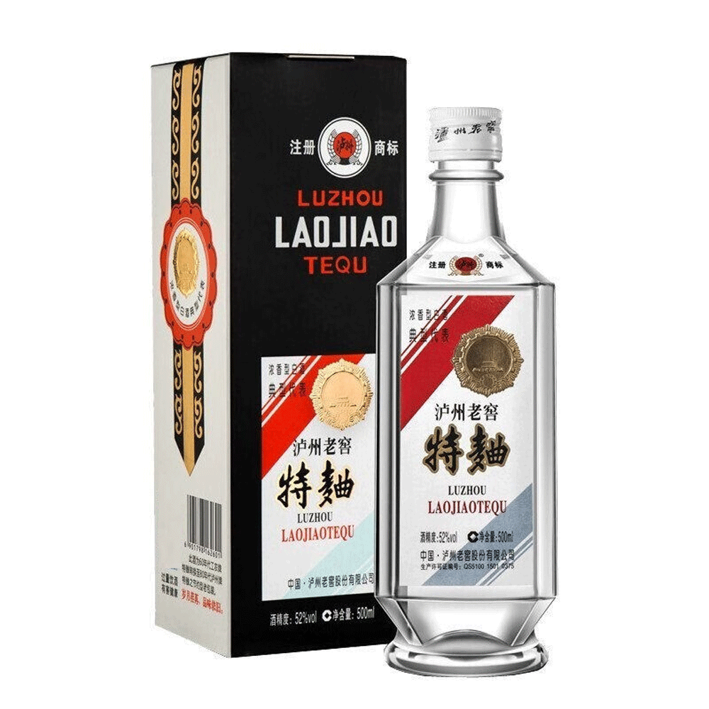 泸州老窖特曲80版 52度浓香型白酒 高端商务宴请送礼酒 52%vol 500ml 