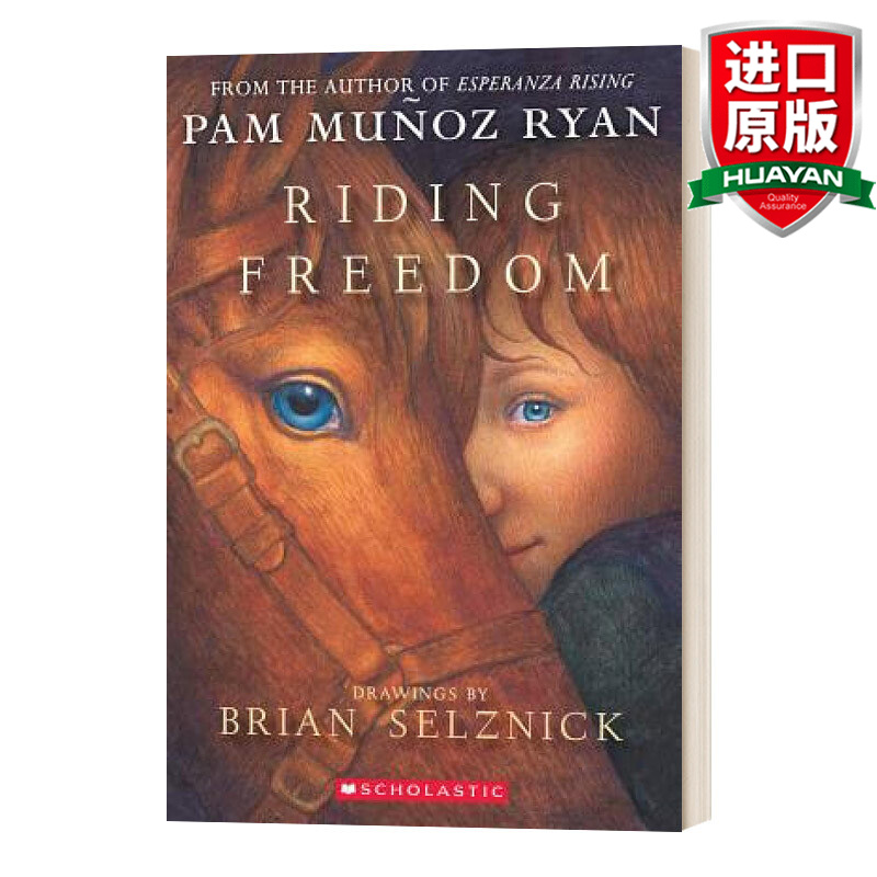 Riding Freedom 英文原版 自由驰骋 获奖儿童小说文学读物 英文版 进口英语原版书籍