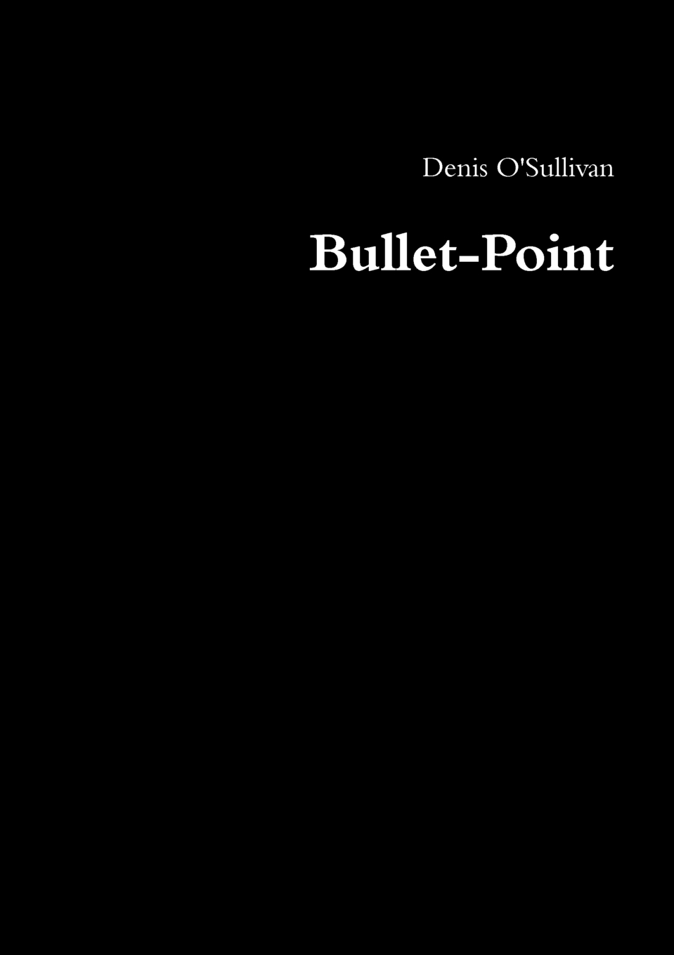 预售 按需印刷bullet-point