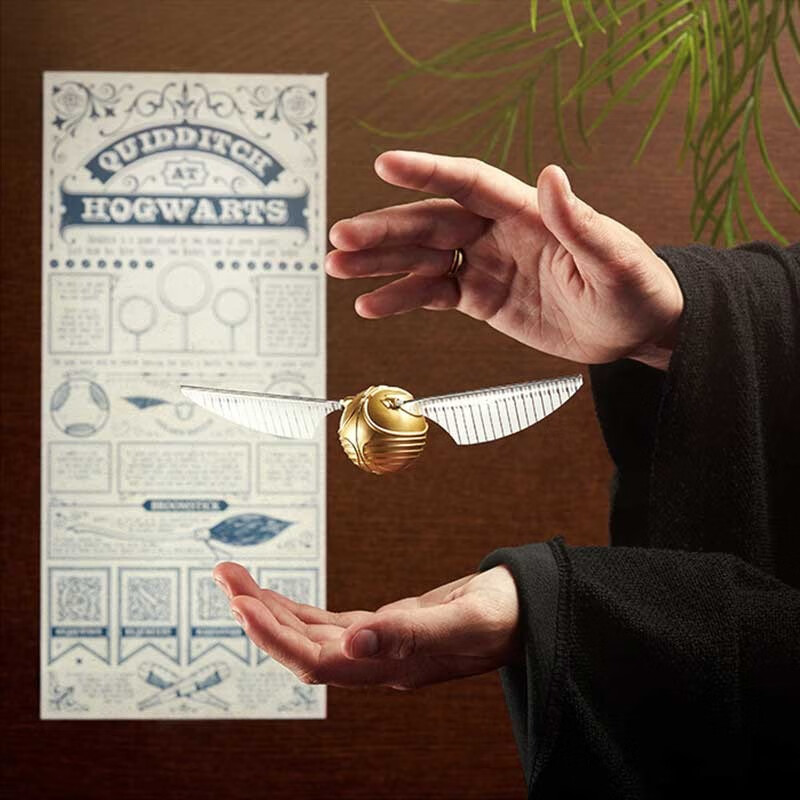 哈利波特周边金色飞贼会飞线控玩具魁地奇八音盒男女圣诞生日礼物