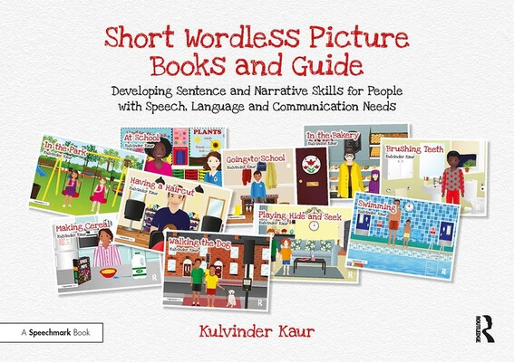 预订 short wordless picture books: developing sentence and