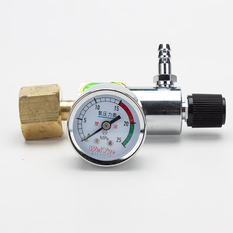 氧气罐吸氧装置供氧流量表减压装置诊所用氧气瓶吸氧压力表减压阀