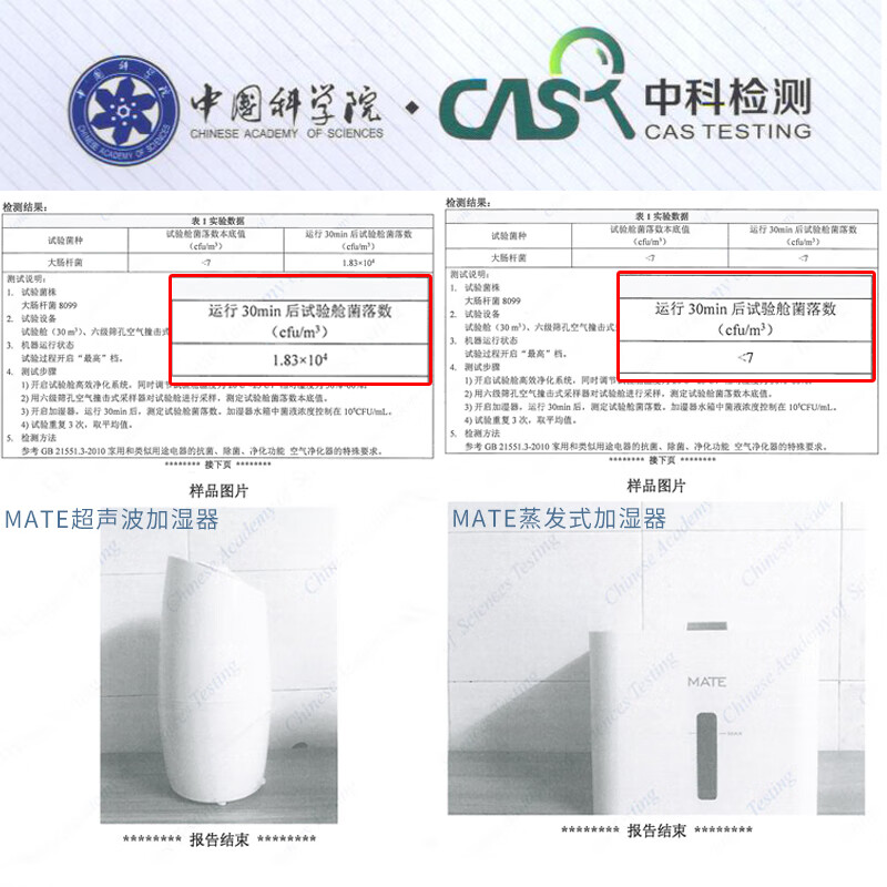 Mate无白雾无菌蒸发式加湿器适配xiao米净化器PROMAX米jia加湿器卧室办公室卧室加湿器 搭配小MI米4lite净化器加湿器