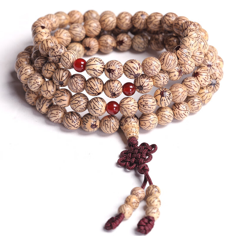 手工打磨小金线菩提子手串8mm原创设计金线佛珠文玩念珠108颗手链