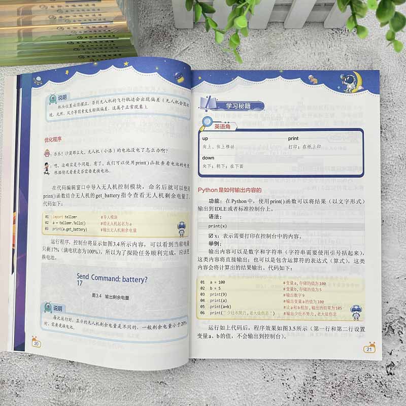 Python 编程入门:无人机(上)趣味数学(下)详情图