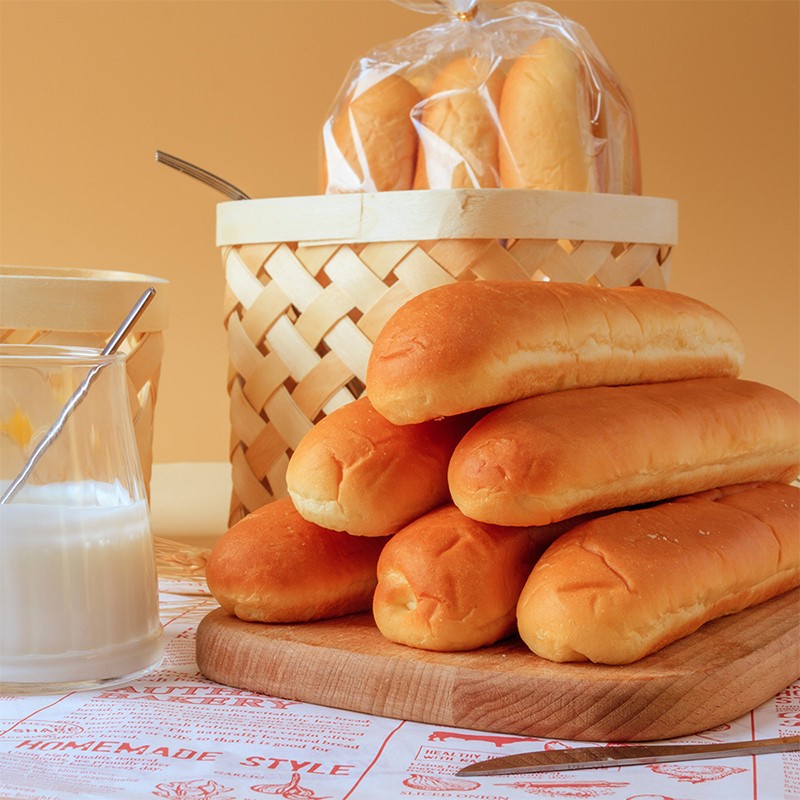 麦街(maijie)牛奶棒面包奶香味网红休闲零食营养早餐代餐下午茶 240g