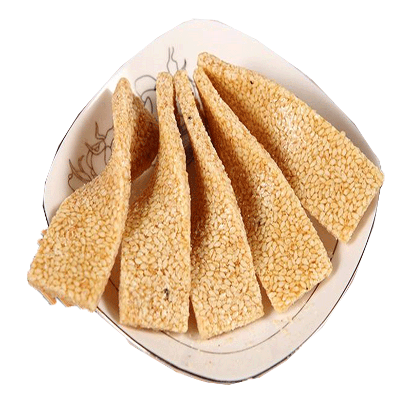 友阳芝麻糖手工特产180gx4包河北邯郸鸡泽麦芽糖酥小吃怀旧零食糕点心