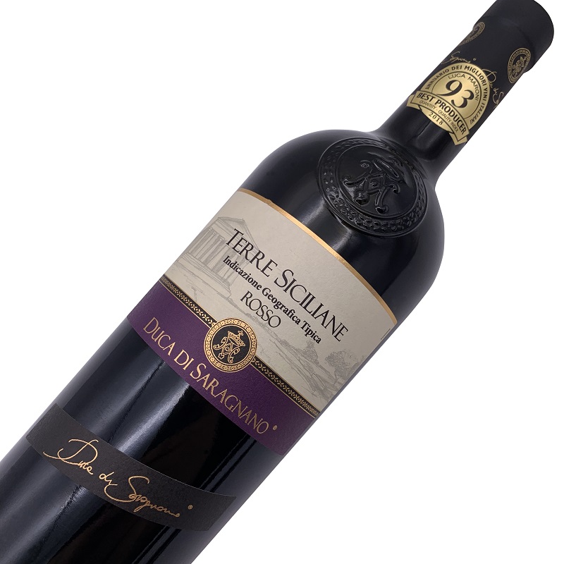 塞朗公爵西西里干红葡萄酒 Terre Siciliane 原瓶进口 750ml单支装