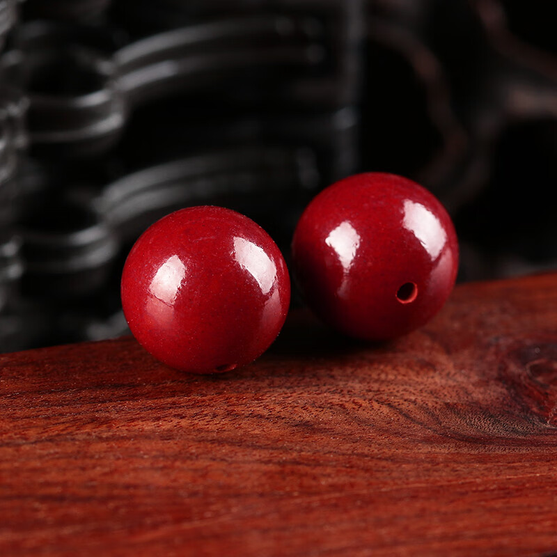 织舞朱砂散珠 单颗单珠 紫金砂佛珠手串手链diy手工串珠饰品配件 紫金