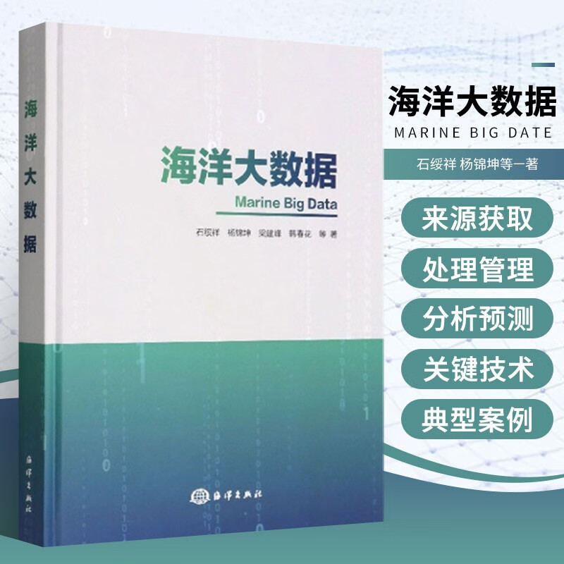 海洋大数据 石绥祥 海洋大数据处理管理分析预测应用共治理发展形势与展望 海洋数据基础知识理论应用书 海洋数据科学 海洋学 海洋基础科学 海洋出版社