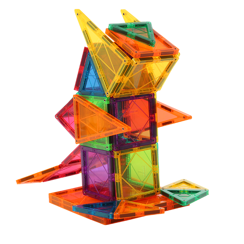 菠萝树炫彩磁力片108片-价格优惠，高品质保证|磁力片棒价格走势网站