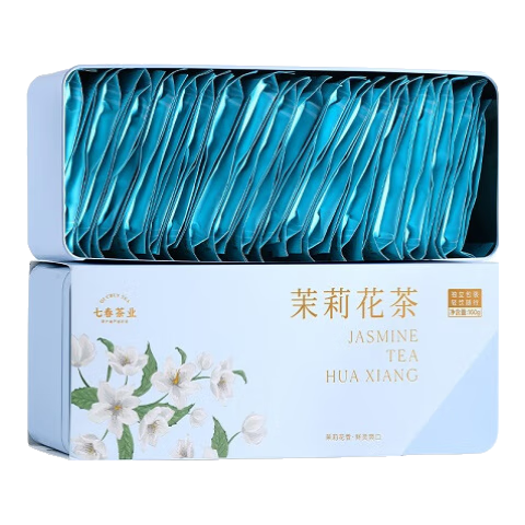 百亿补贴：七春 茉莉花茶飘雪特级茶叶礼盒茶叶自己喝冷泡送老丈人长辈礼物320g 81元