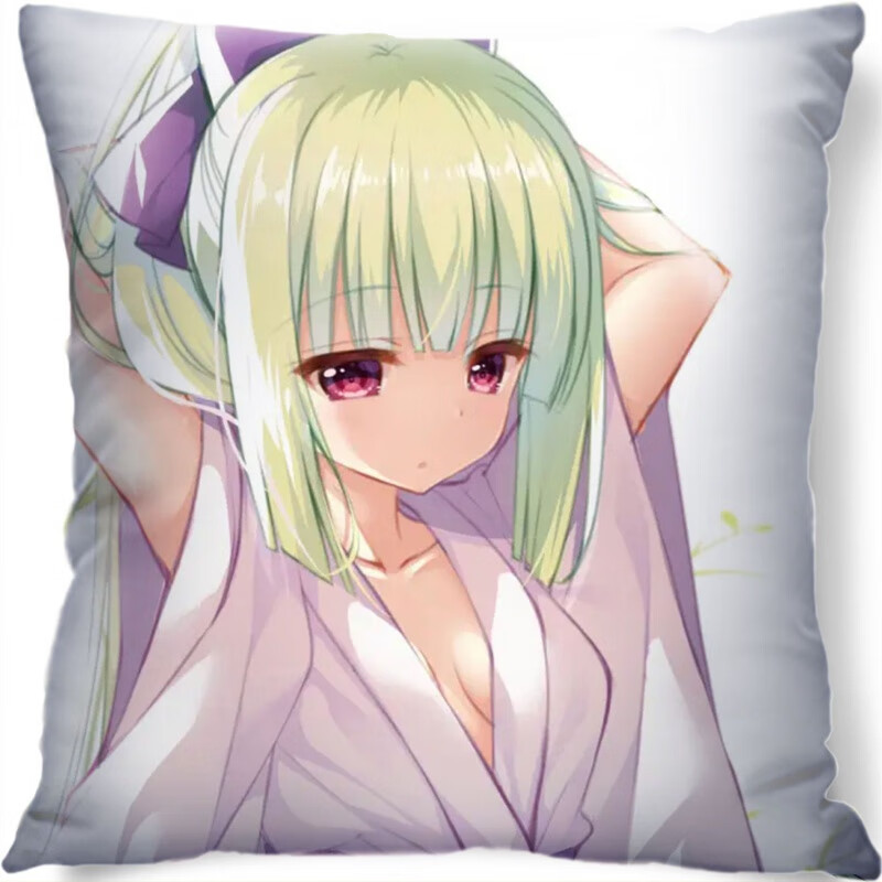 千恋万花抱枕 周边丛雨抱枕二次元动漫美少女游戏靠垫枕睡觉枕头男
