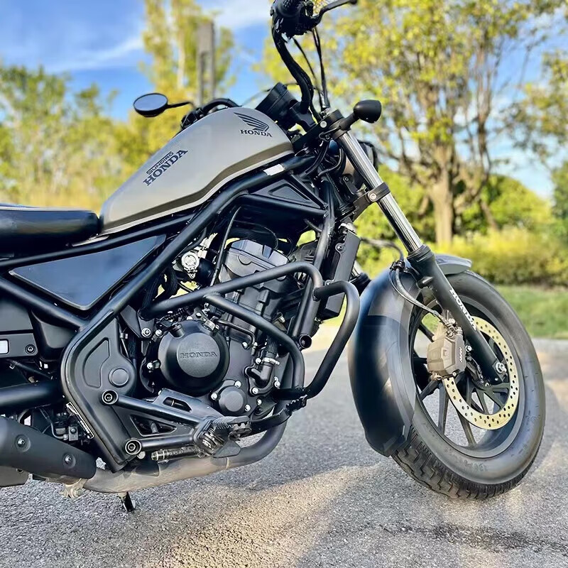 适用于本田cm300护杠摩托车保险杠改装配件发动机遮挡发动机护杠定制