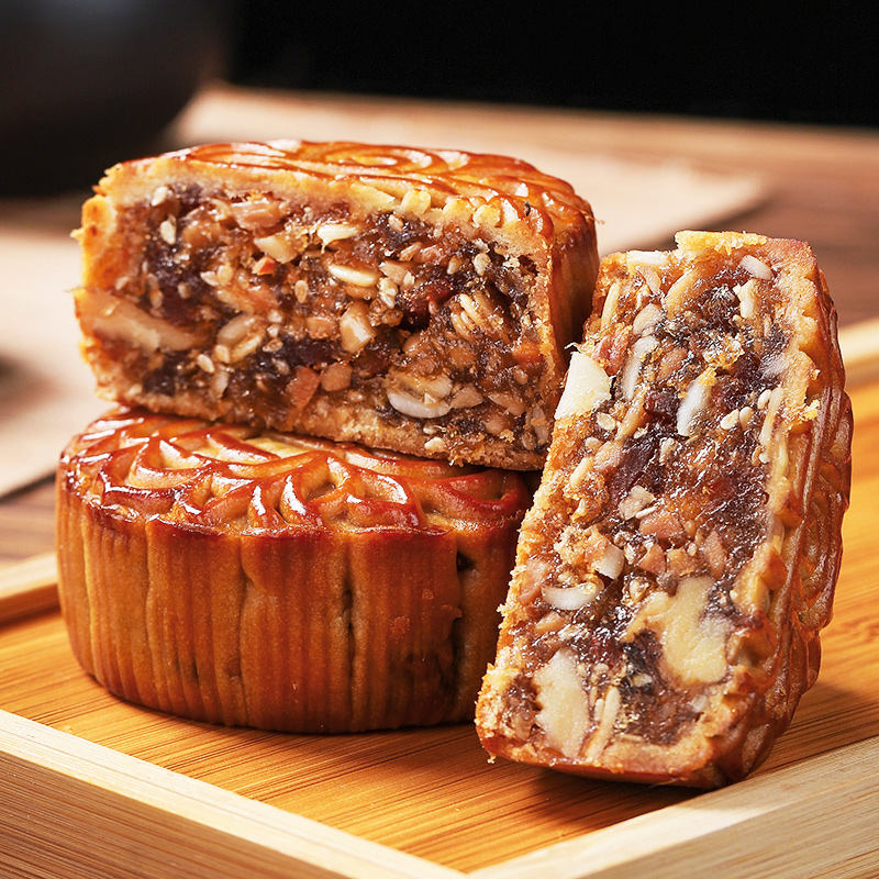 五仁叉烧月饼：传统与现代的美味交汇