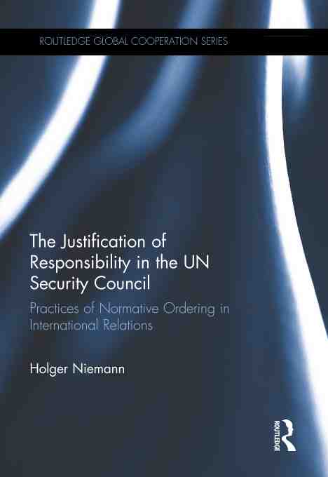 预售 按需印刷 the justification of responsibility in the un