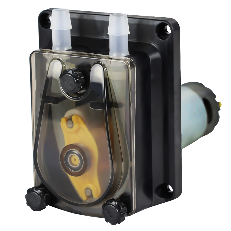 杰恒（JIHPUMP）304K蠕動泵大流量自吸循環(huán)泵24v飲料輸送泵灌裝機工業(yè)小型抽水泵 ZLX-24V-300R-24#硅膠管-975ml