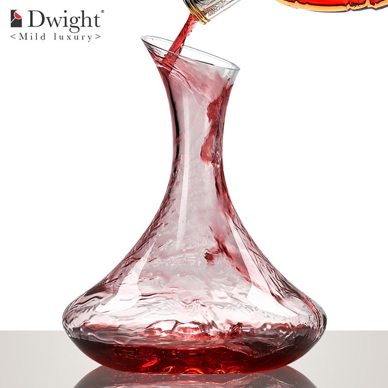 德韦特(dwight)欧式水晶玻璃红酒醒酒器家用大号葡萄酒分酒器创意冰山