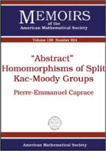 【预订】"abstract" homomorphisms of split