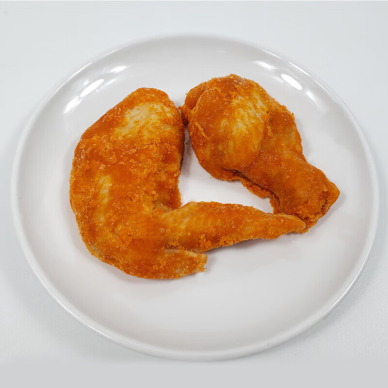 哺食旺众兴辰奥尔良烤对翅10对*10包熟制鸡翅烤翅冷冻商用半成品油炸