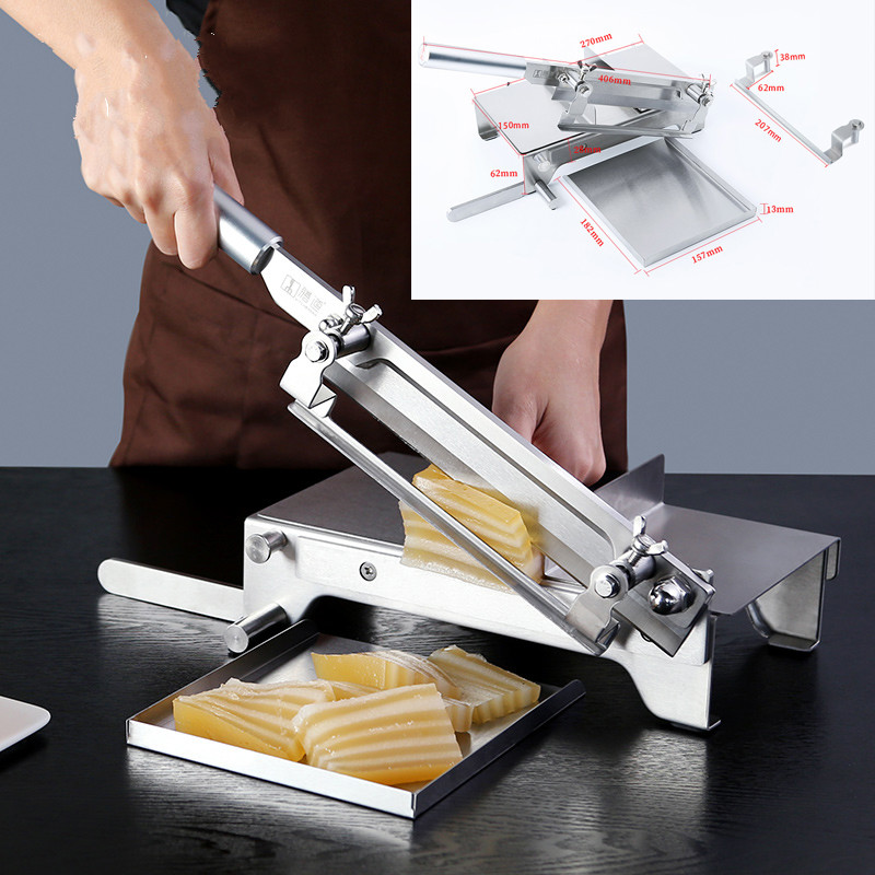 雅漫庭药材切片机 切药刀切中药材鹿茸切刀灵芝闸刀人参切片机家 可调