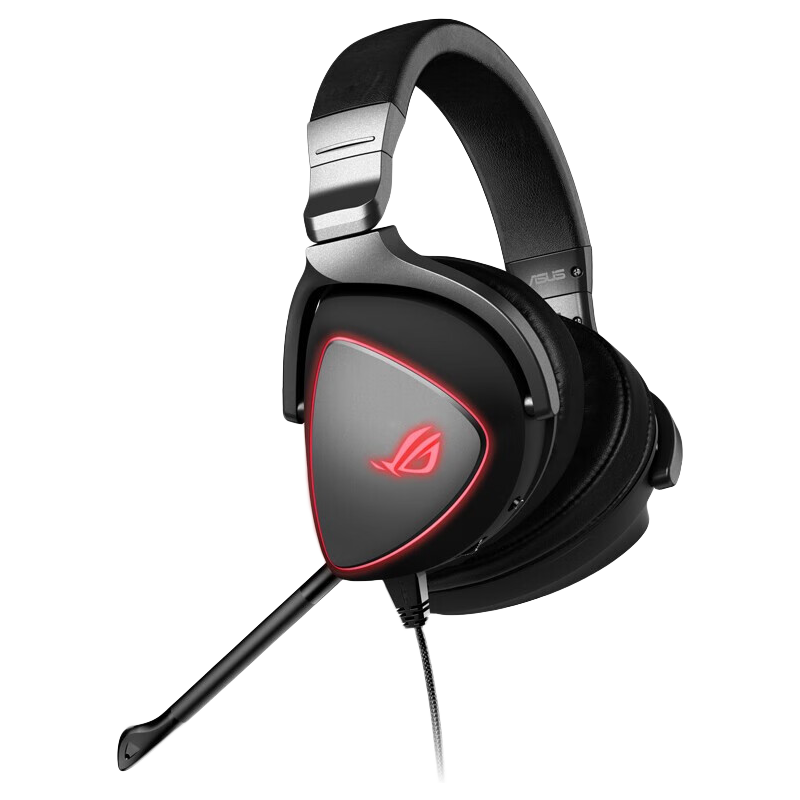  ROG/玩家国度 棱镜系列 棱镜精英版 15% 游戏耳机  红色